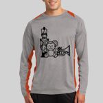 Long Sleeve Heather Colorblock Contender ™ Tee Thumbnail