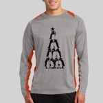 Long Sleeve Heather Colorblock Contender ™ Tee Thumbnail