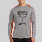 Long Sleeve Heather Colorblock Contender ™ Tee Thumbnail