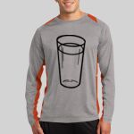 Long Sleeve Heather Colorblock Contender ™ Tee Thumbnail