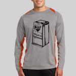 Long Sleeve Heather Colorblock Contender ™ Tee Thumbnail