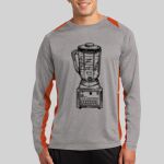 Long Sleeve Heather Colorblock Contender ™ Tee Thumbnail