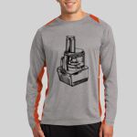 Long Sleeve Heather Colorblock Contender ™ Tee Thumbnail
