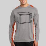 Long Sleeve Heather Colorblock Contender ™ Tee Thumbnail