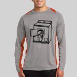 Long Sleeve Heather Colorblock Contender ™ Tee Thumbnail