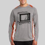 Long Sleeve Heather Colorblock Contender ™ Tee Thumbnail