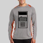 Long Sleeve Heather Colorblock Contender ™ Tee Thumbnail