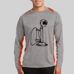 Long Sleeve Heather Colorblock Contender ™ Tee Thumbnail