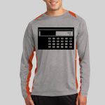 Long Sleeve Heather Colorblock Contender ™ Tee Thumbnail
