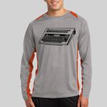 Long Sleeve Heather Colorblock Contender ™ Tee Thumbnail