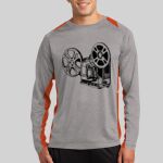 Long Sleeve Heather Colorblock Contender ™ Tee Thumbnail