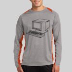 Long Sleeve Heather Colorblock Contender ™ Tee Thumbnail