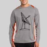 Long Sleeve Heather Colorblock Contender ™ Tee Thumbnail