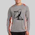 Long Sleeve Heather Colorblock Contender ™ Tee Thumbnail