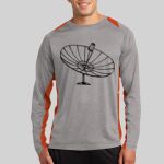 Long Sleeve Heather Colorblock Contender ™ Tee Thumbnail