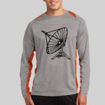 Long Sleeve Heather Colorblock Contender ™ Tee Thumbnail