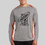Long Sleeve Heather Colorblock Contender ™ Tee Thumbnail