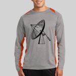 Long Sleeve Heather Colorblock Contender ™ Tee Thumbnail