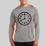 Long Sleeve Heather Colorblock Contender ™ Tee Thumbnail