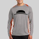 Long Sleeve Heather Colorblock Contender ™ Tee Thumbnail
