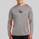 Long Sleeve Heather Colorblock Contender ™ Tee Thumbnail