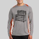 Long Sleeve Heather Colorblock Contender ™ Tee Thumbnail