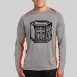 Long Sleeve Heather Colorblock Contender ™ Tee Thumbnail