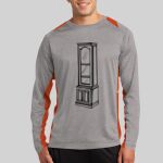 Long Sleeve Heather Colorblock Contender ™ Tee Thumbnail