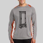 Long Sleeve Heather Colorblock Contender ™ Tee Thumbnail