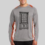 Long Sleeve Heather Colorblock Contender ™ Tee Thumbnail