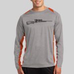 Long Sleeve Heather Colorblock Contender ™ Tee Thumbnail