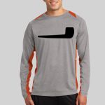 Long Sleeve Heather Colorblock Contender ™ Tee Thumbnail