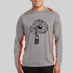 Long Sleeve Heather Colorblock Contender ™ Tee Thumbnail