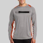 Long Sleeve Heather Colorblock Contender ™ Tee Thumbnail