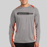 Long Sleeve Heather Colorblock Contender ™ Tee Thumbnail