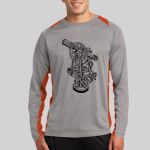 Long Sleeve Heather Colorblock Contender ™ Tee Thumbnail