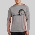 Long Sleeve Heather Colorblock Contender ™ Tee Thumbnail