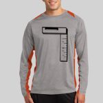 Long Sleeve Heather Colorblock Contender ™ Tee Thumbnail