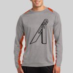 Long Sleeve Heather Colorblock Contender ™ Tee Thumbnail