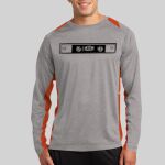 Long Sleeve Heather Colorblock Contender ™ Tee Thumbnail