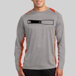 Long Sleeve Heather Colorblock Contender ™ Tee Thumbnail