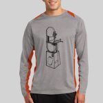 Long Sleeve Heather Colorblock Contender ™ Tee Thumbnail