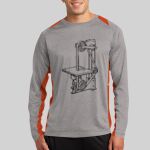 Long Sleeve Heather Colorblock Contender ™ Tee Thumbnail