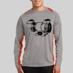 Long Sleeve Heather Colorblock Contender ™ Tee Thumbnail