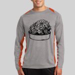 Long Sleeve Heather Colorblock Contender ™ Tee Thumbnail