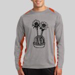 Long Sleeve Heather Colorblock Contender ™ Tee Thumbnail