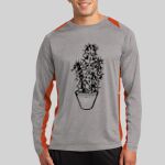 Long Sleeve Heather Colorblock Contender ™ Tee Thumbnail