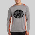 Long Sleeve Heather Colorblock Contender ™ Tee Thumbnail