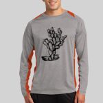 Long Sleeve Heather Colorblock Contender ™ Tee Thumbnail