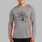 Long Sleeve Heather Colorblock Contender ™ Tee Thumbnail